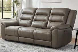 Mason Leather Power Sofa